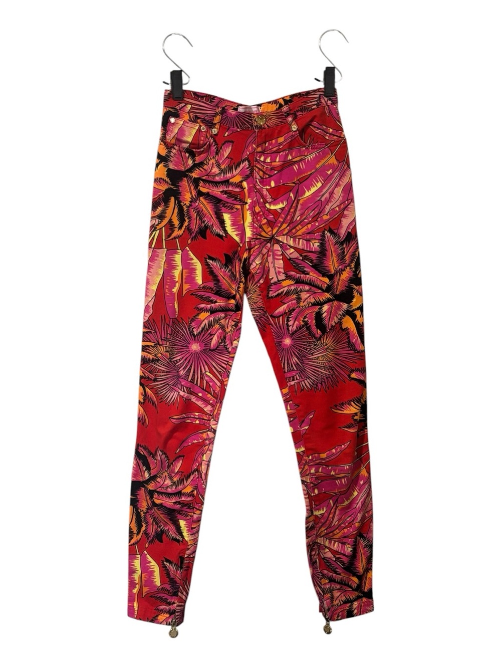 Versace x H&M Tropical High Rise Skinny Jeans Size 4